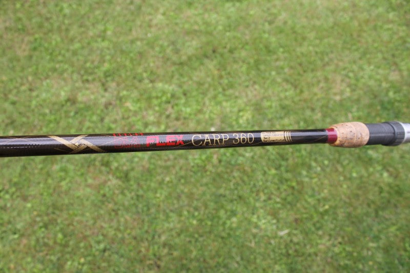 3 x Old School Carp Fishing Rods. Remire. Kevlar. 1980s.