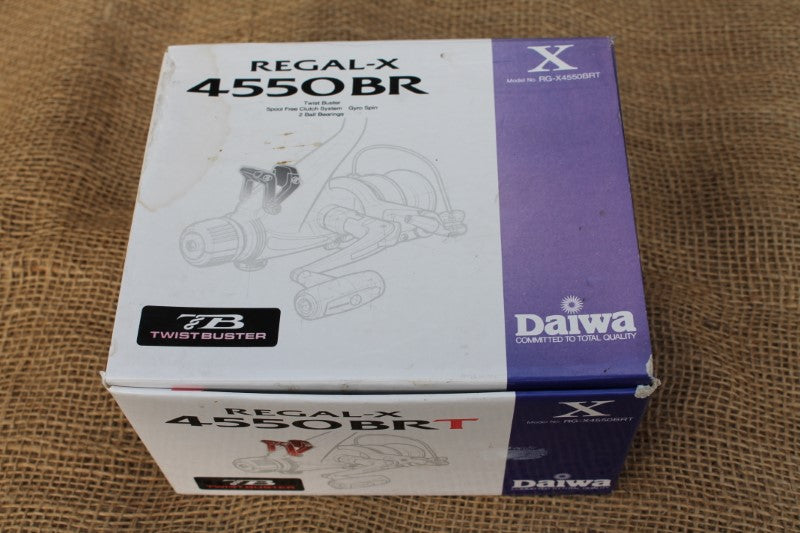 1 x Daiwa Regal X 4550 Old School Carp Fishing Reel. Boxed.