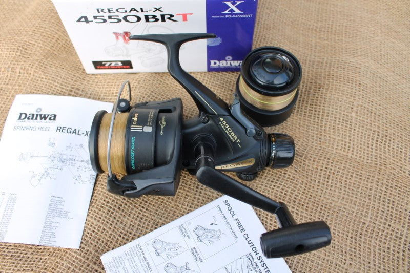 1 x Daiwa Regal X 4550 Old School Carp Fishing Reel. Boxed.