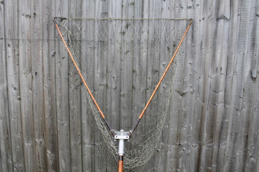 Richard Walker Style Traditional Cane Carp Landing Net. Classic 1960s Vintage. Superior Build.