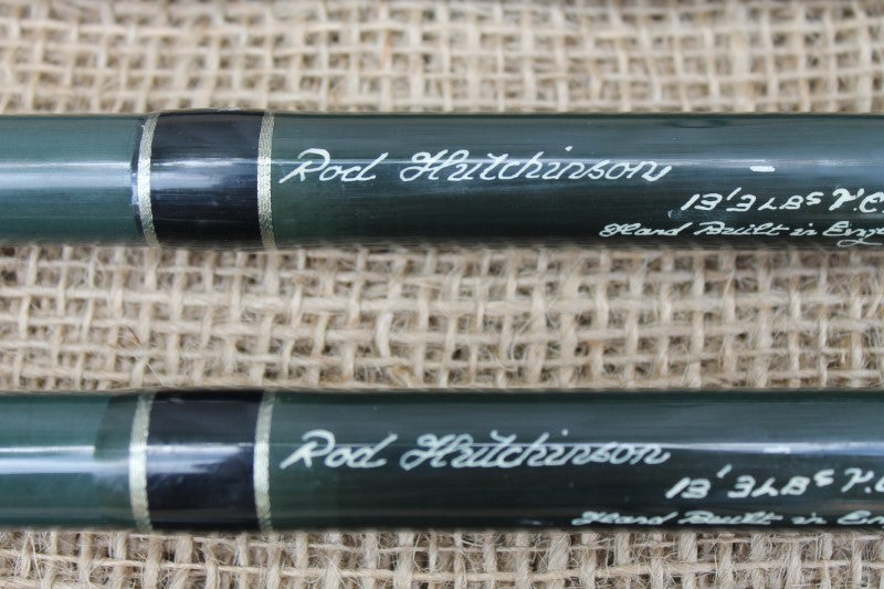 2 x Rod Hutchinson Carp Supreme Carbon Carp Rods. 13'. 3.00lb T/C. SAL ...