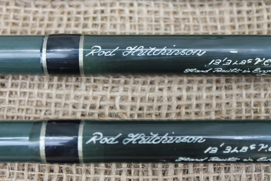 2 x Rod Hutchinson Carp Supreme Carbon Carp Rods. 13'. 3.00lb T/C. SALE!!!