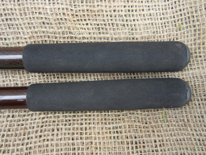 2 x Rod Hutchinson IMX Carbon Old School Carp Fishing Rods. SALE