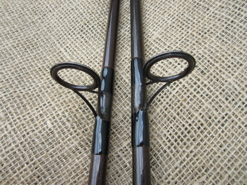 2 x Rod Hutchinson IMX Carbon Old School Carp Fishing Rods. SALE!!!