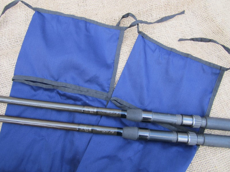 2 x Rod Hutchinson IMX Carbon Old School Carp Fishing Rods. SALE!!!