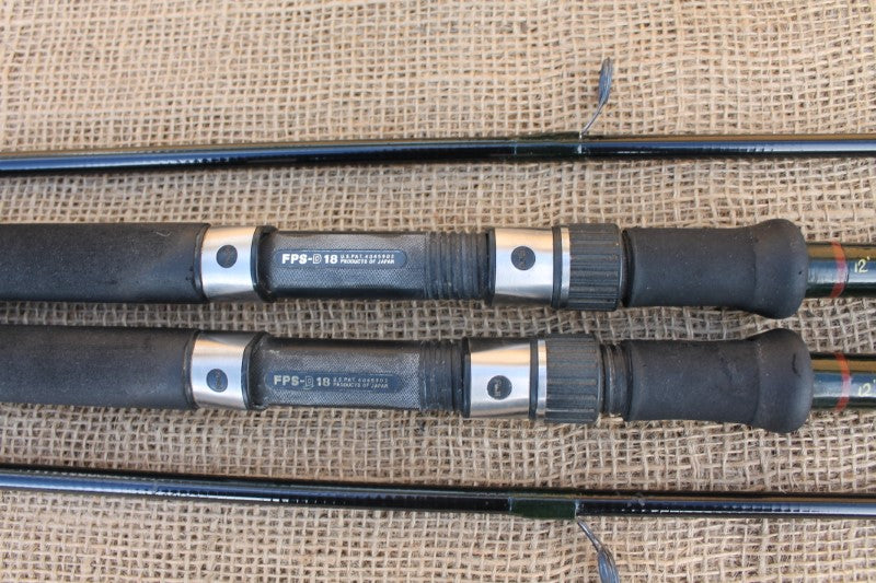 2 x Rod Hutchinson Spirolite Mark 2 Old School Carbon Carp Fishing Rod –  Vintage Carp Fishing Tackle