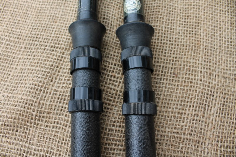 2 x Rodcraft (North Western) Early Glass Old School Carp Fishing Rods. 11'. 1970-80s.