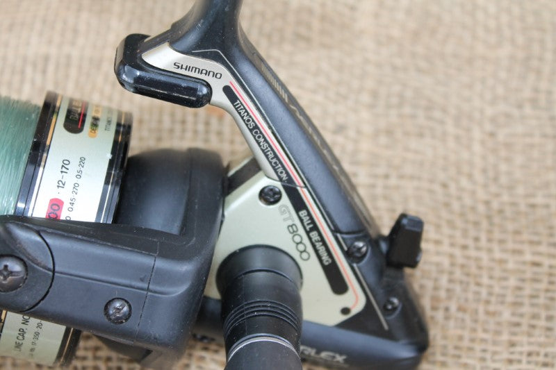 Moulinet Toupie Vintage Shimano Titanos Tomorrow SS1000 - Modèle Rare Limité - Occasion Excellent état