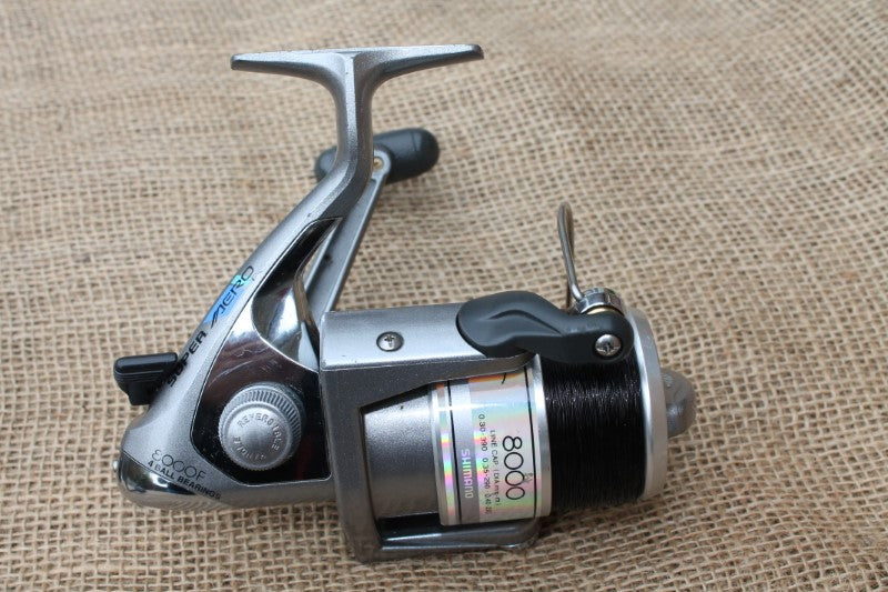 2 x Shimano Super Aero 8000F Carp Fishing Reels. Old School. RARE!