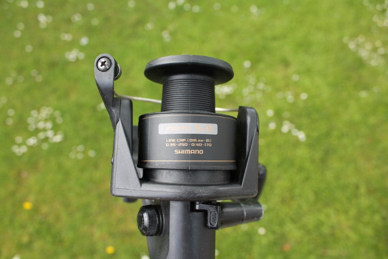 3 x Shimano Aero 4000 Baitrunner Carp Reels. Classic Original Old School!