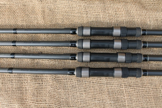 4 x Shimano Forcemaster Limited Edition Old School Carp Rods. 2.75lb T/C.