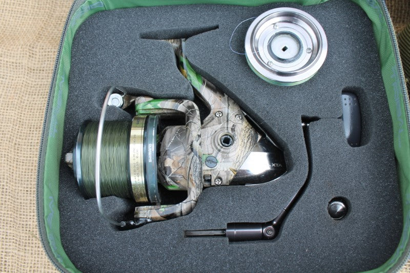 2 x Shimano Tribal XTA Limited Edition Carp Fishing Reels.
