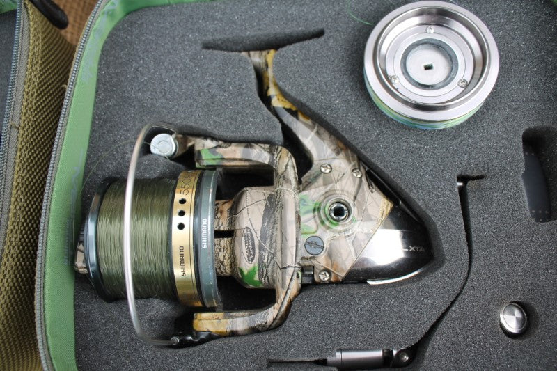 2 x Shimano Tribal XTA Limited Edition Carp Fishing Reels.