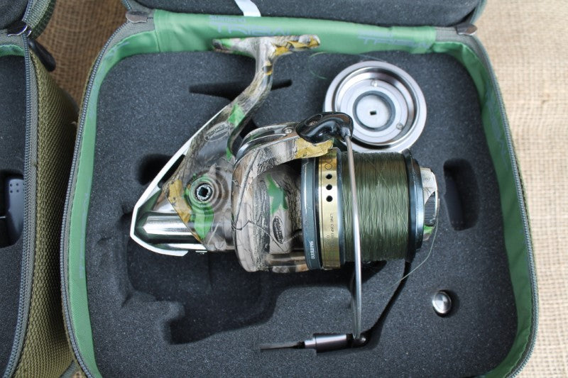 2 x Shimano Tribal XTA Limited Edition Carp Fishing Reels.