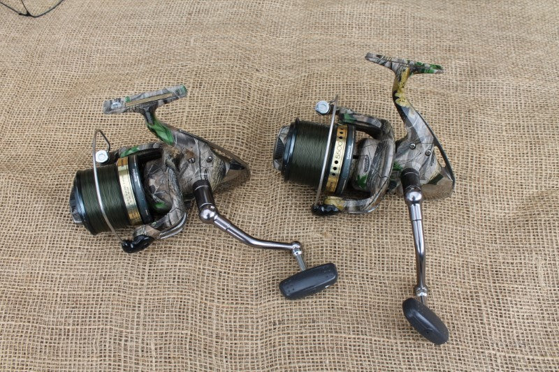 2 x Shimano Tribal XTA Limited Edition Carp Fishing Reels.