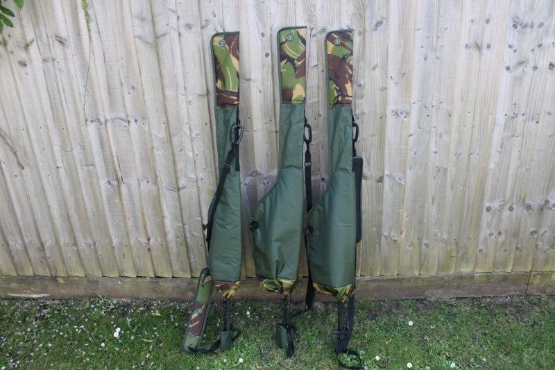 3 x Sonik S3 9' 2.75lb T/C Stalking Rods With 3 x MINT Tactical Wychwood Sleeves.