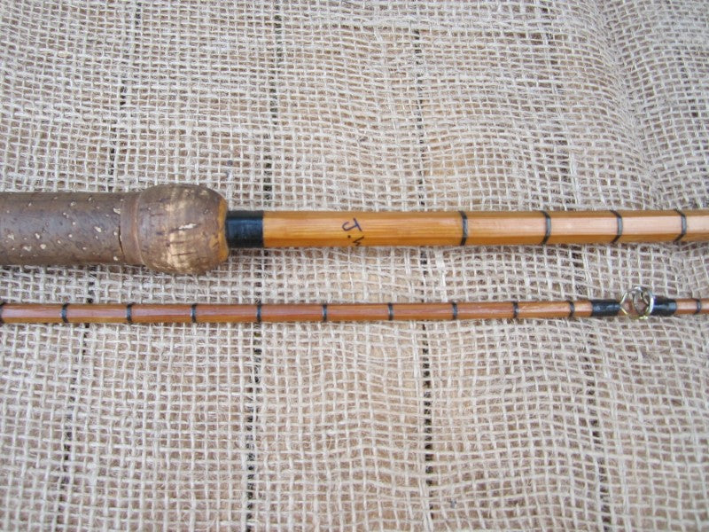 Vintage Split Cane Carp Fishing Rod. 9.5' Long. Good Condition ...