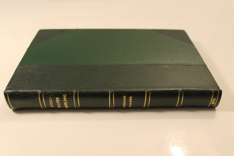 Still - Water Angling By Richard Walker. Leather Bound 1st Edition. 1953.