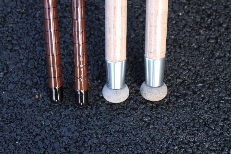 2 x Modern Made Old School Glass Carp Fishing Rods. Brand New. Limited Edition.