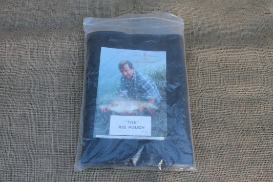 Terry Eustace Old School Deluxe Carp Fishing Tackle Rig Wallet. 1980s - Early 90s.
