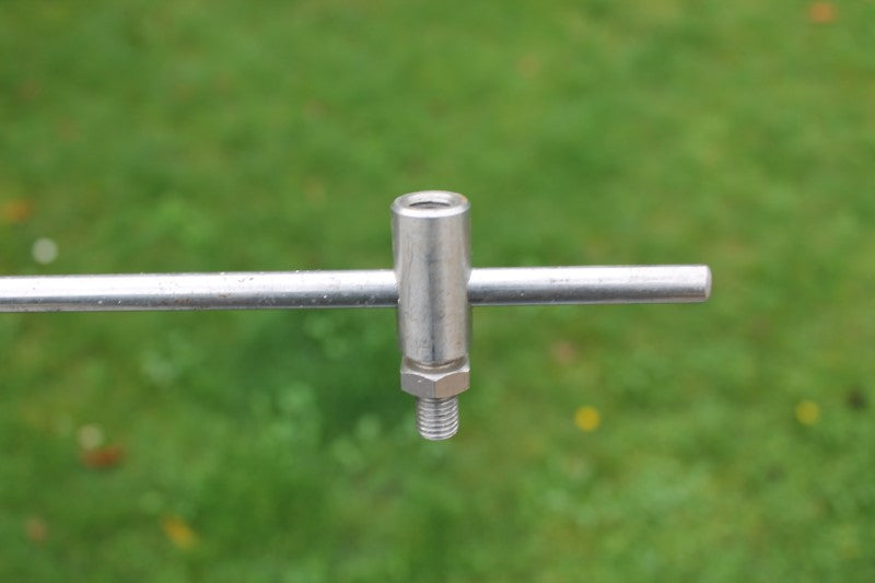 2 x Rare Old School Stainless Tony Abbott Adjustable Buzz Bars. 3 Rod. 1980-90s.
