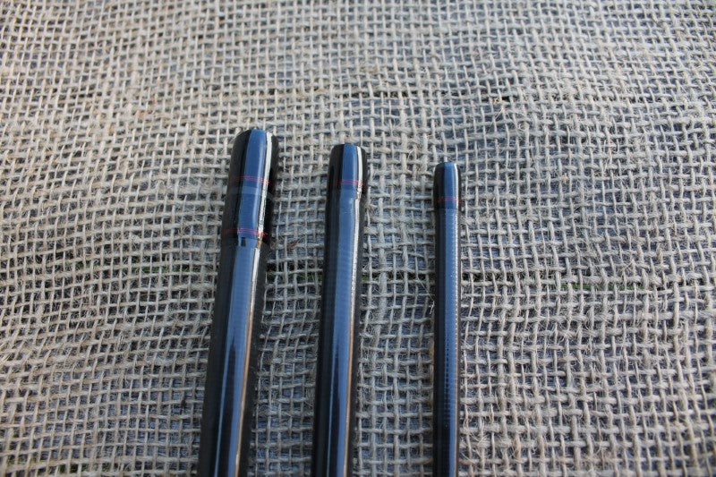 3 x Custom Travel Carp Rods. 4pce. 9'. 2.00lb T/C.