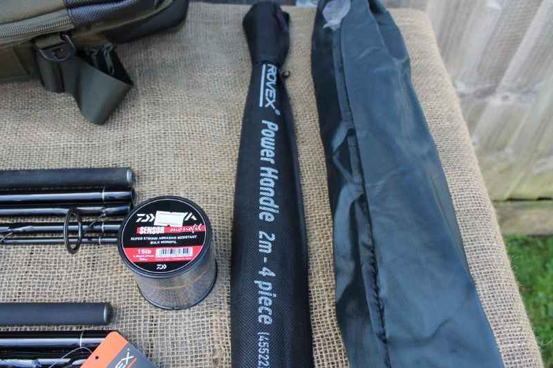 Complete 3 Rod Carp Fishing Travel Outfit!!