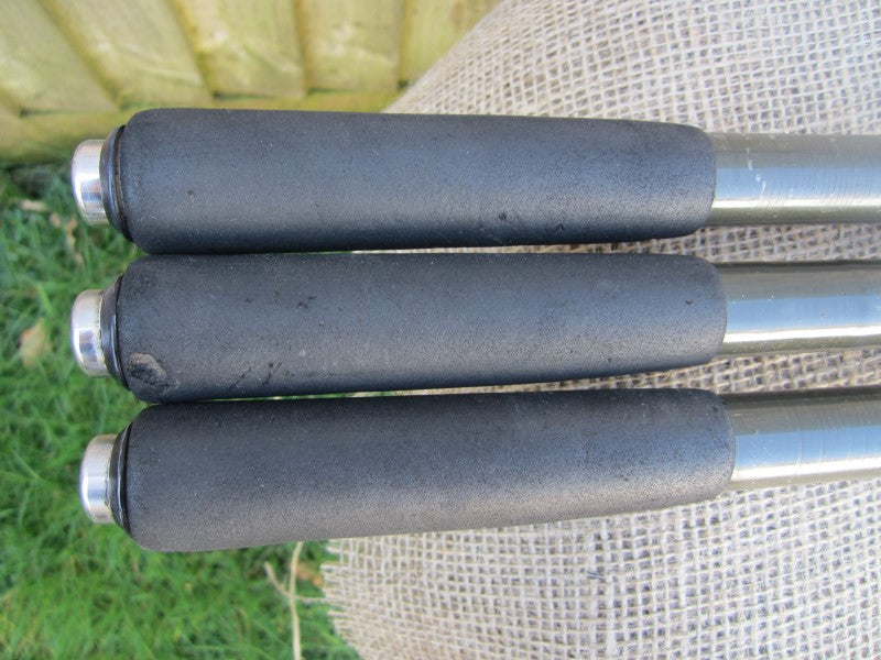 3 x Tri Cast Carbon 'Extreme Range' 13' Old School Vintage Carp Fishing Rods. SALE!!!