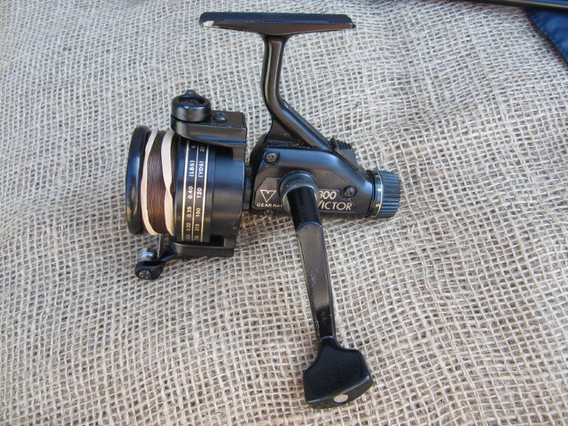 Rare Victor (Fibatube) Carp Rod And Reel With Richard Walker