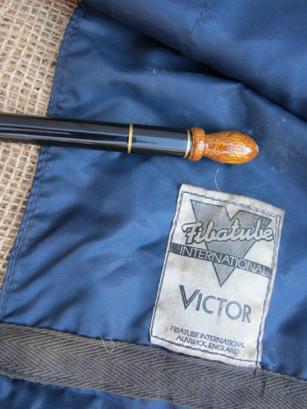 Rare Victor (Fibatube) Carp Rod And Reel With Richard Walker Connection And Signed Walker Letter.