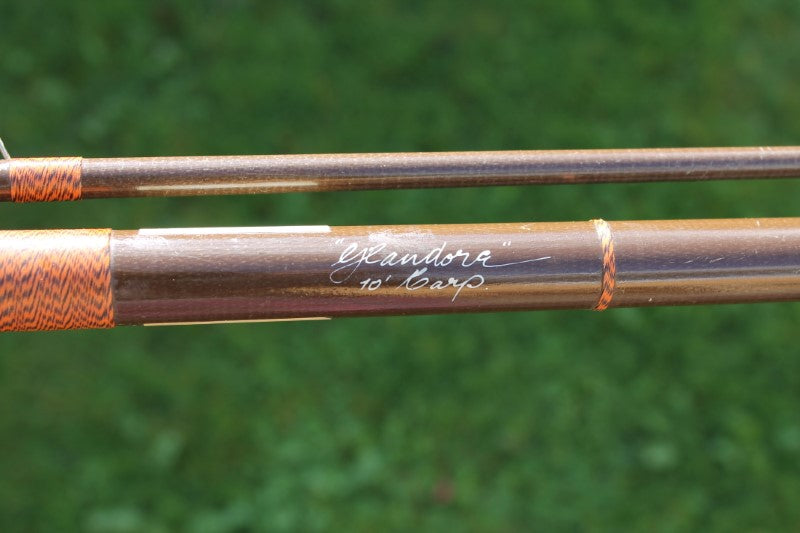 Rare Waterways Of Ireland Old School Glass Carp Fishing Rod. 1970s.