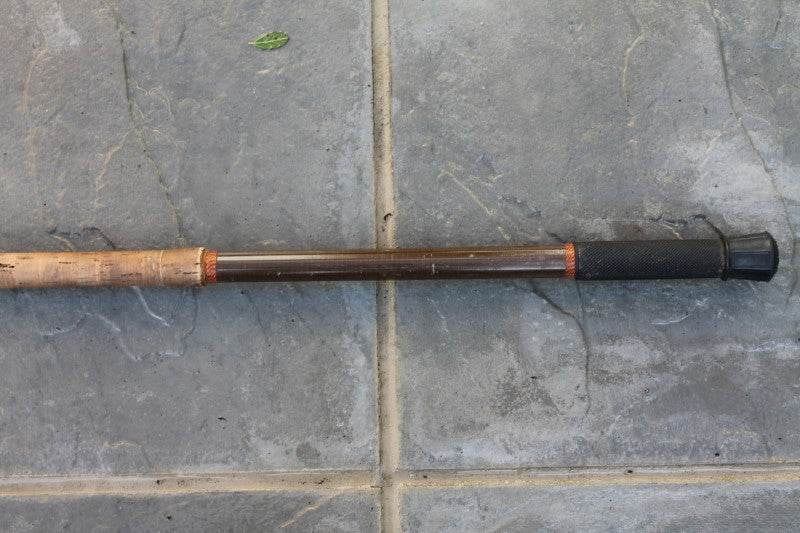 Rare Waterways Of Ireland Old School Glass Carp Fishing Rod. 1970s.