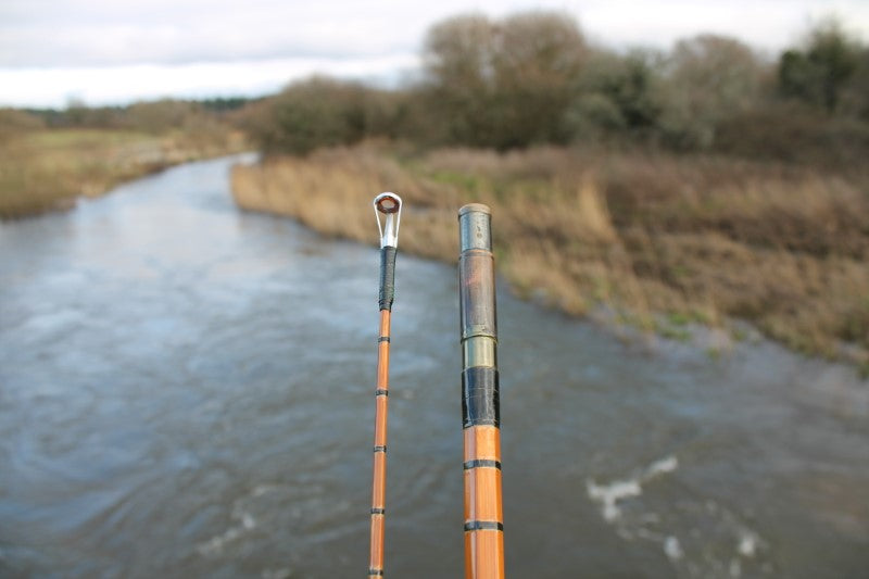 Rare Young's Of Harrow Otterbrand Split Cane 12' Vintage Carp Fishing Rod. RARE! SALE!!!