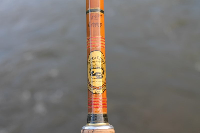 Rare Young's Of Harrow Otterbrand Split Cane 12' Vintage Carp Fishing Rod. RARE! SALE!!!